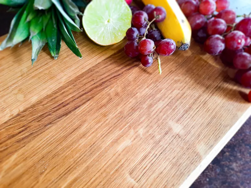 European oak chopping board, photo 6 of 10, as taken