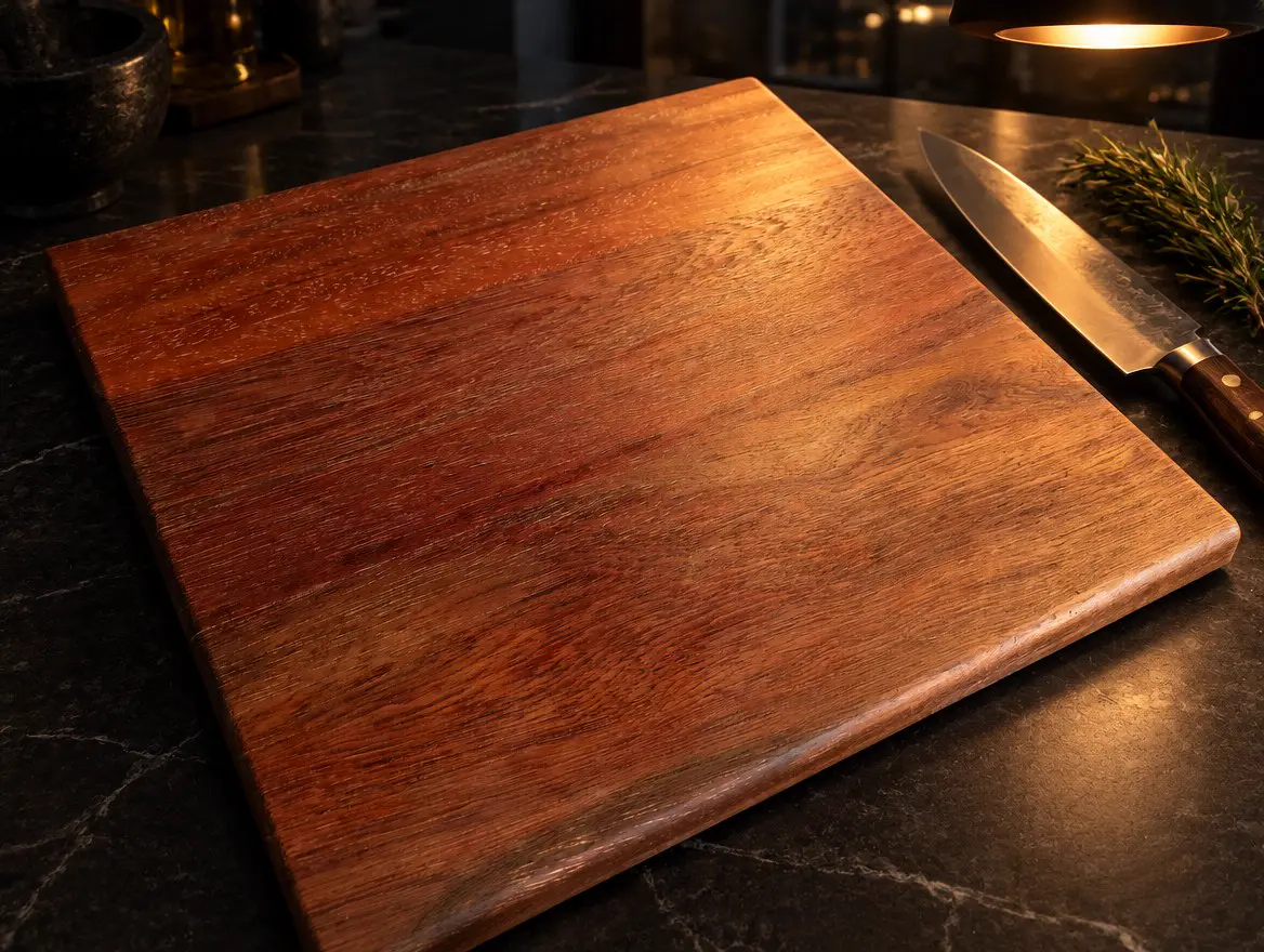 Ekki butcher's block: Ekki